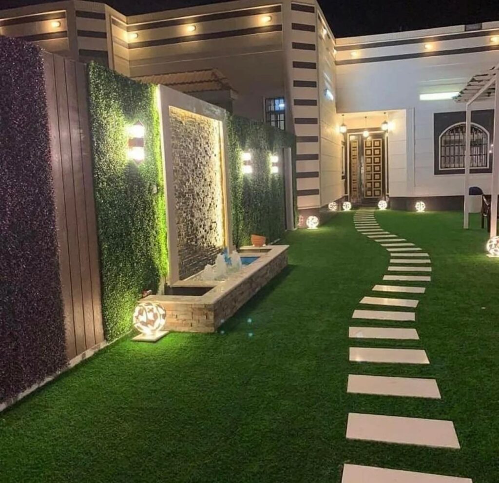 تصميم حدائق استراحات الشرائع مكة