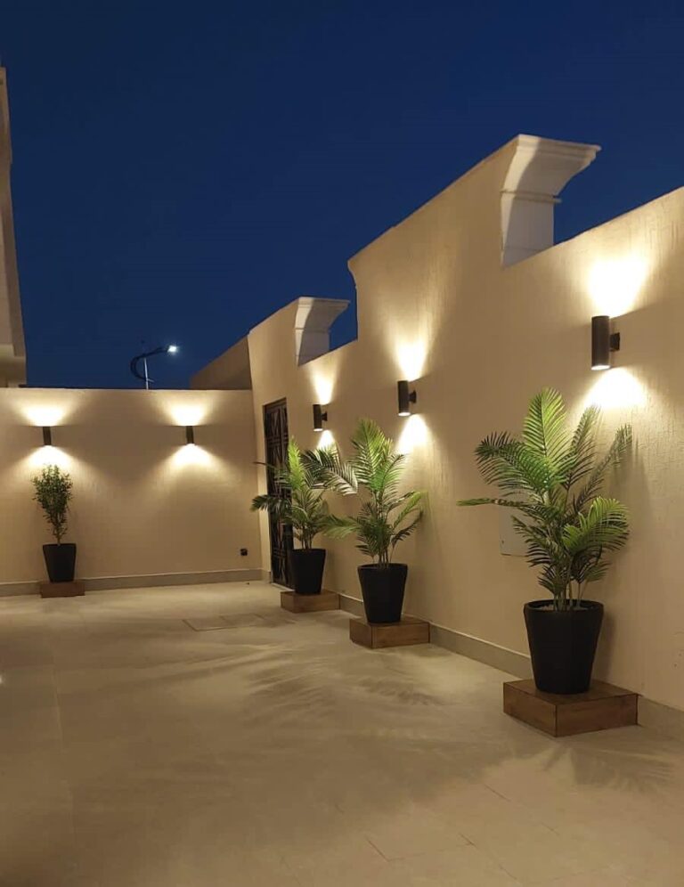 تصميم حدائق استراحات الشرائع مكة