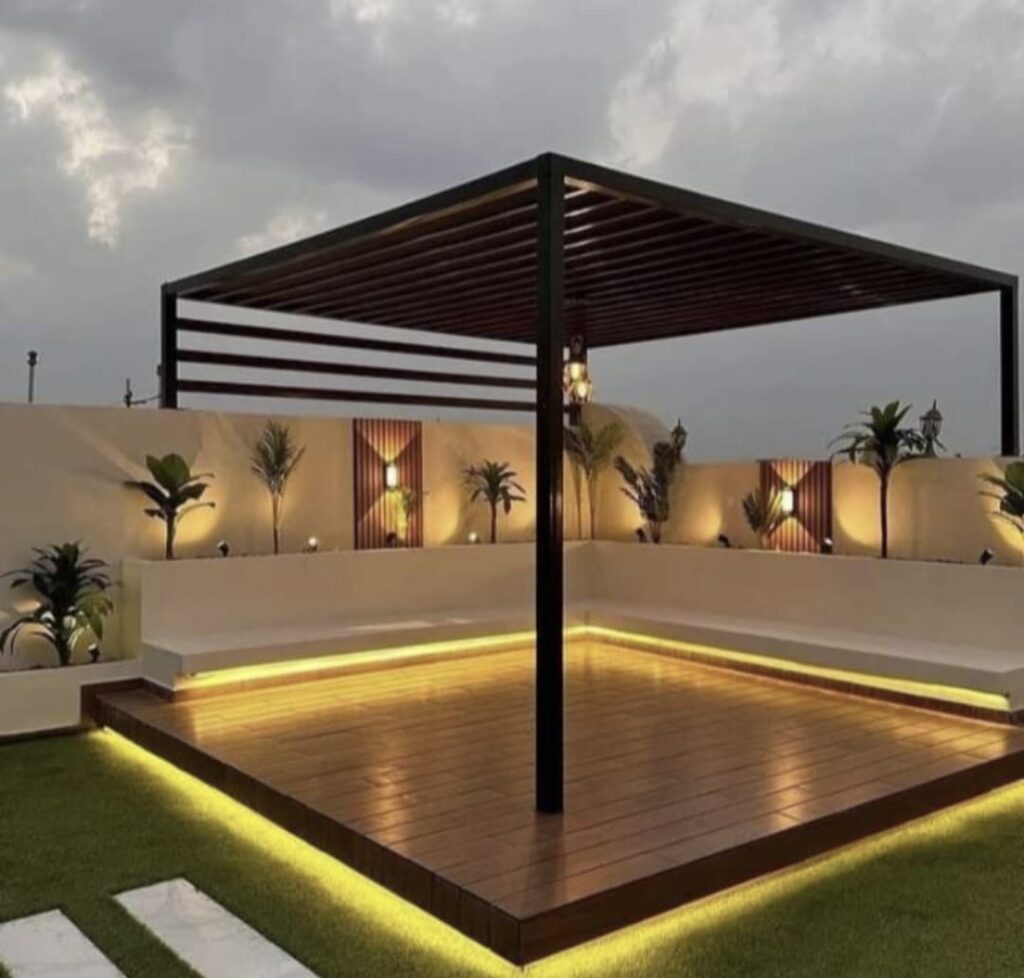 تصميم حدائق عامة الطائف مكة
