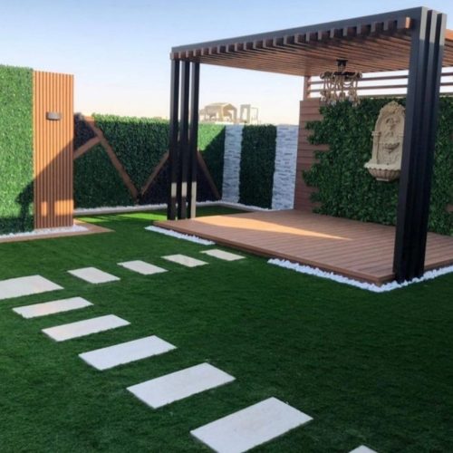 تصميم حدائق استراحات الشرائع مكة